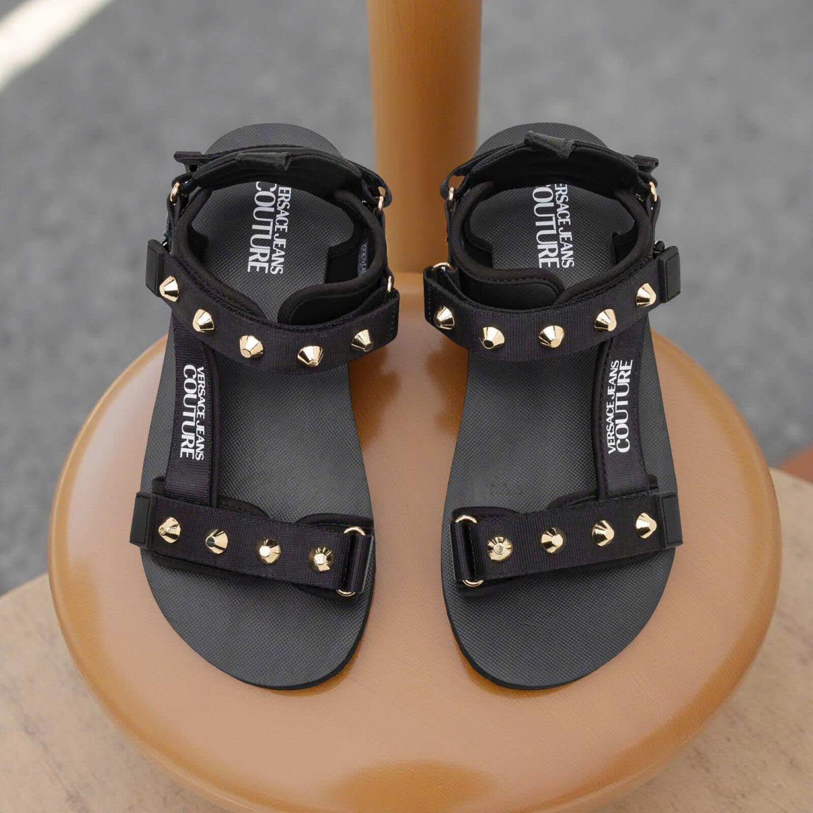 SANDAL VERSACE TÁN ĐINH 78YA3S7C ZS636 G89