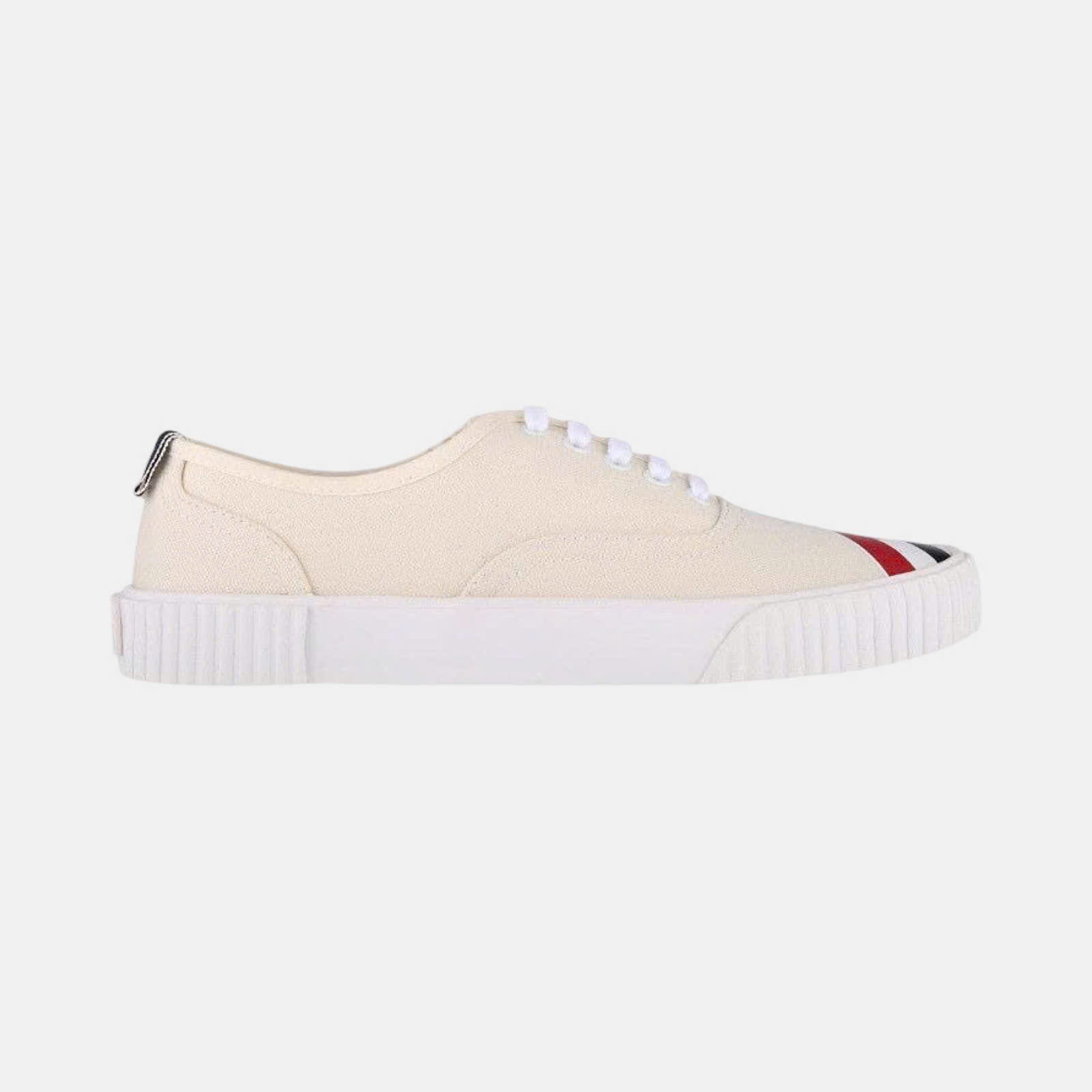 GIÀY SNEAKER THOM BROWNE TRẮNG MFD201A 06555 114