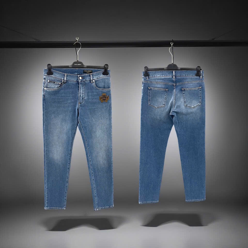 JEAN DOLCE XANH THÊU VƯƠNG MIỆN I4492M G8MH4