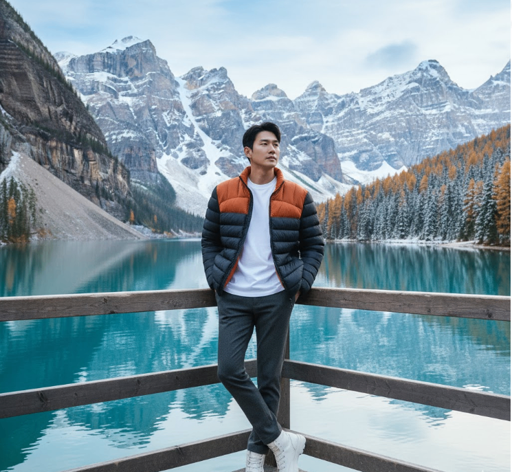 ÁO KHOÁC REPLAY ĐEN CAM ĐẬM M8291 000