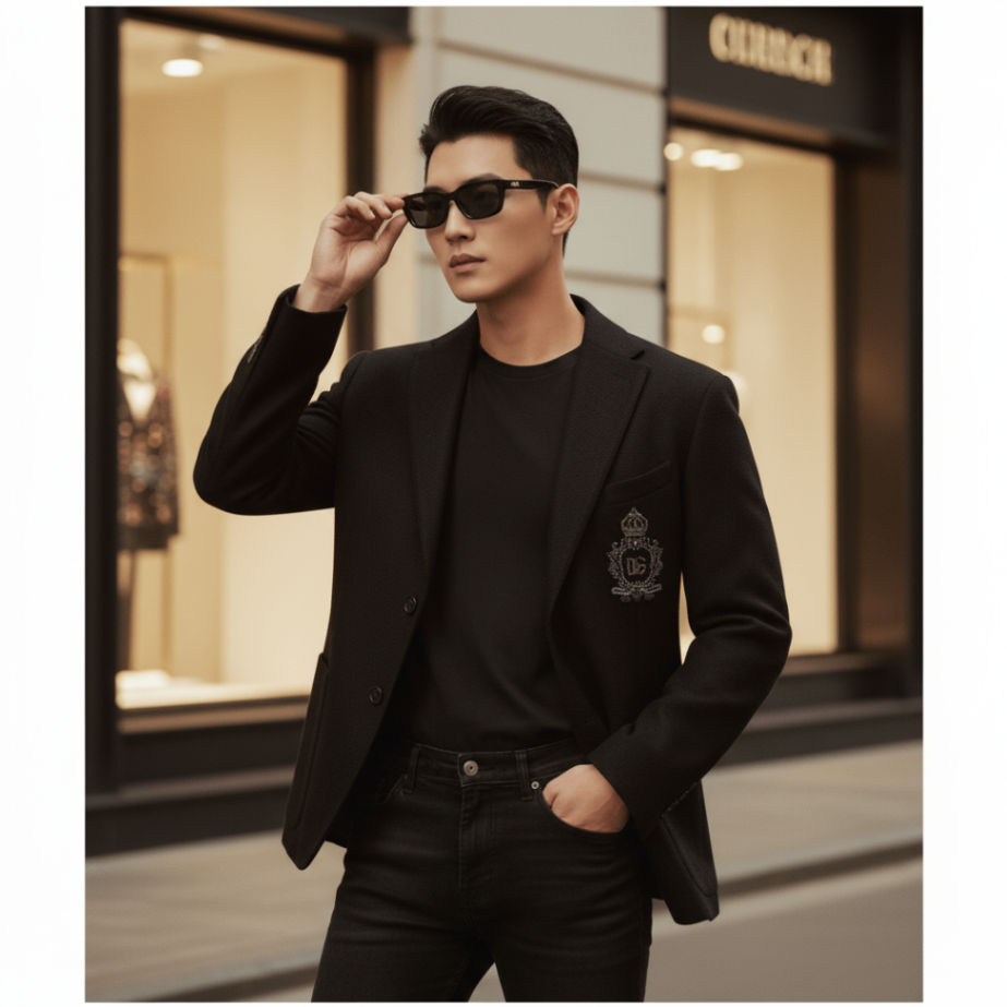 BLAZER DOLCE DẠ THÊU VƯƠNG MIỆN G2RC3Z GF149 N0000