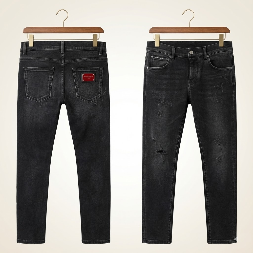 JEAN DOLCE WASH RÁCH 2 ĐÙI SKINNY GY07LD G8ER0 S9001
