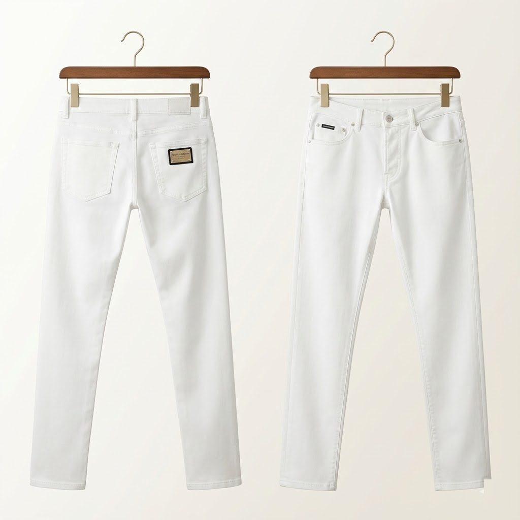 JEAN DOLCE TRẮNG TAG VÀNG SKINNY GY07LD G8GD9