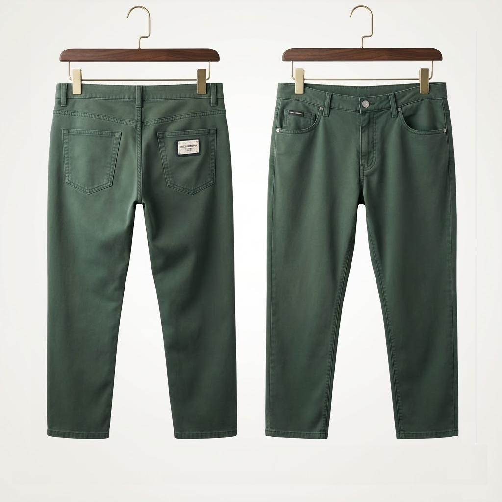 JEAN DOLCE XANH GREEN TAG XƯỚC GYJDAT FUFJU V0707