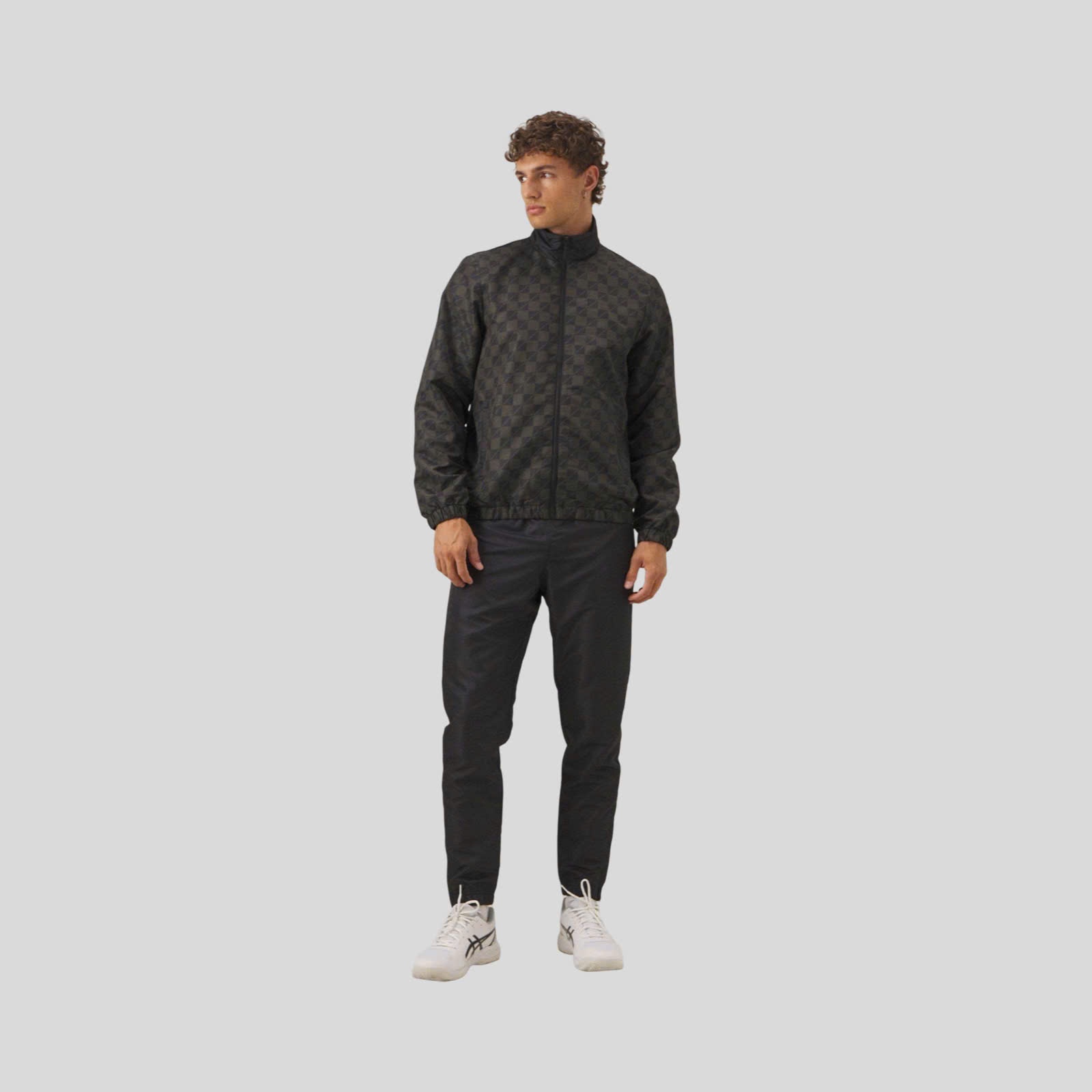 BỘ THỂ THAO ĐEN NHIỀU CHỮ SERGIO TACCHINI S1642K080-Q11