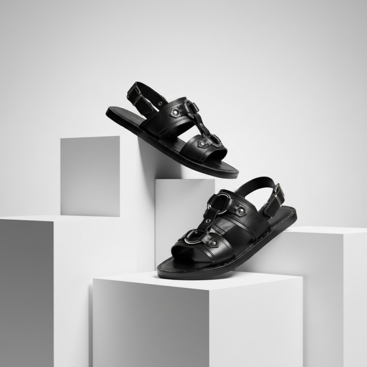 SANDAL DSQUARED2 ĐEN TÁN DINH FSM0065 20400001 2124