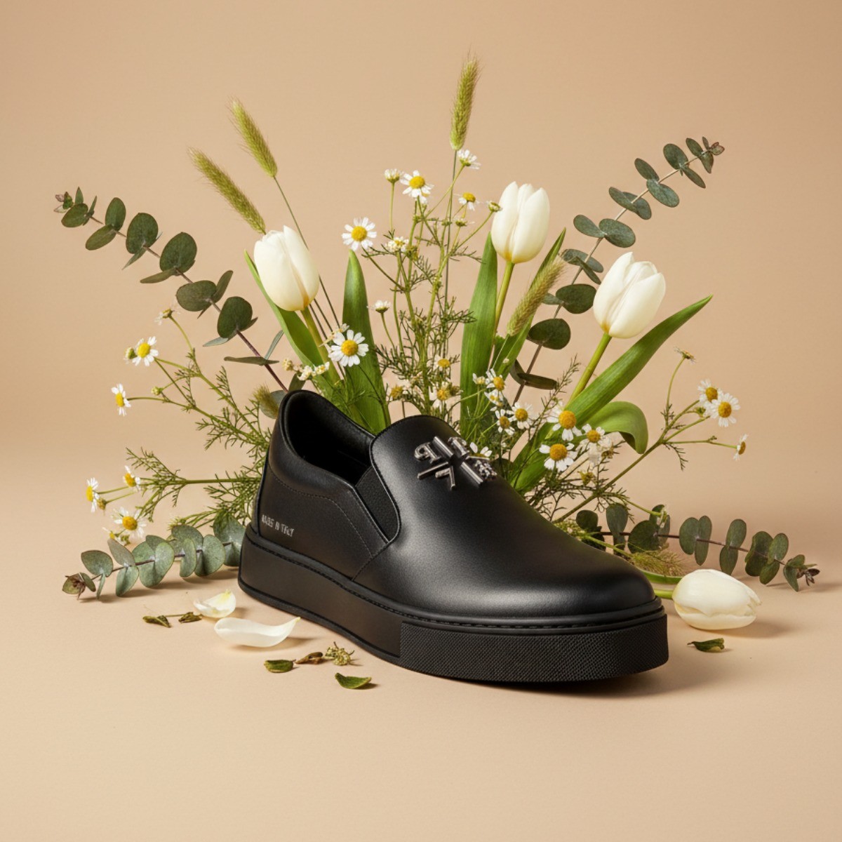 GIÀY SLIPON PHILIPP PLEIN ĐEN ĐẾ ĐEN UABS-MSC3763-PLE075N_02