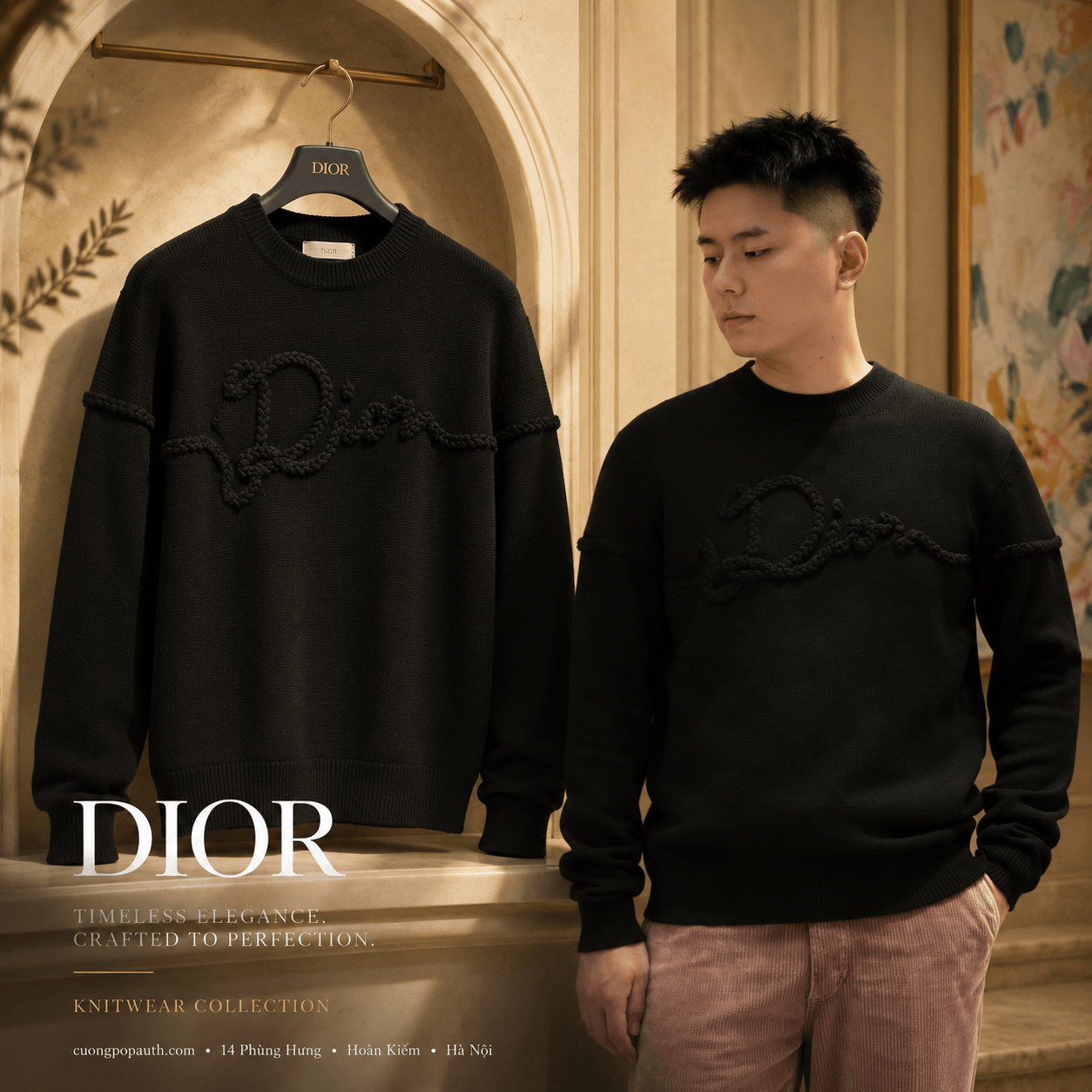 ÁO LEN DIOR LD10