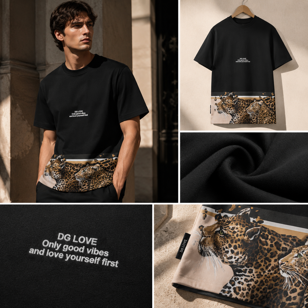 ÁO PHÔNG DOLCE BÁO ĐỐM G8MQ0ZG7YSBHK2XU
