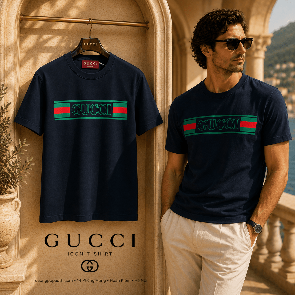 ÁO PHÔNG GUCCI KT05
