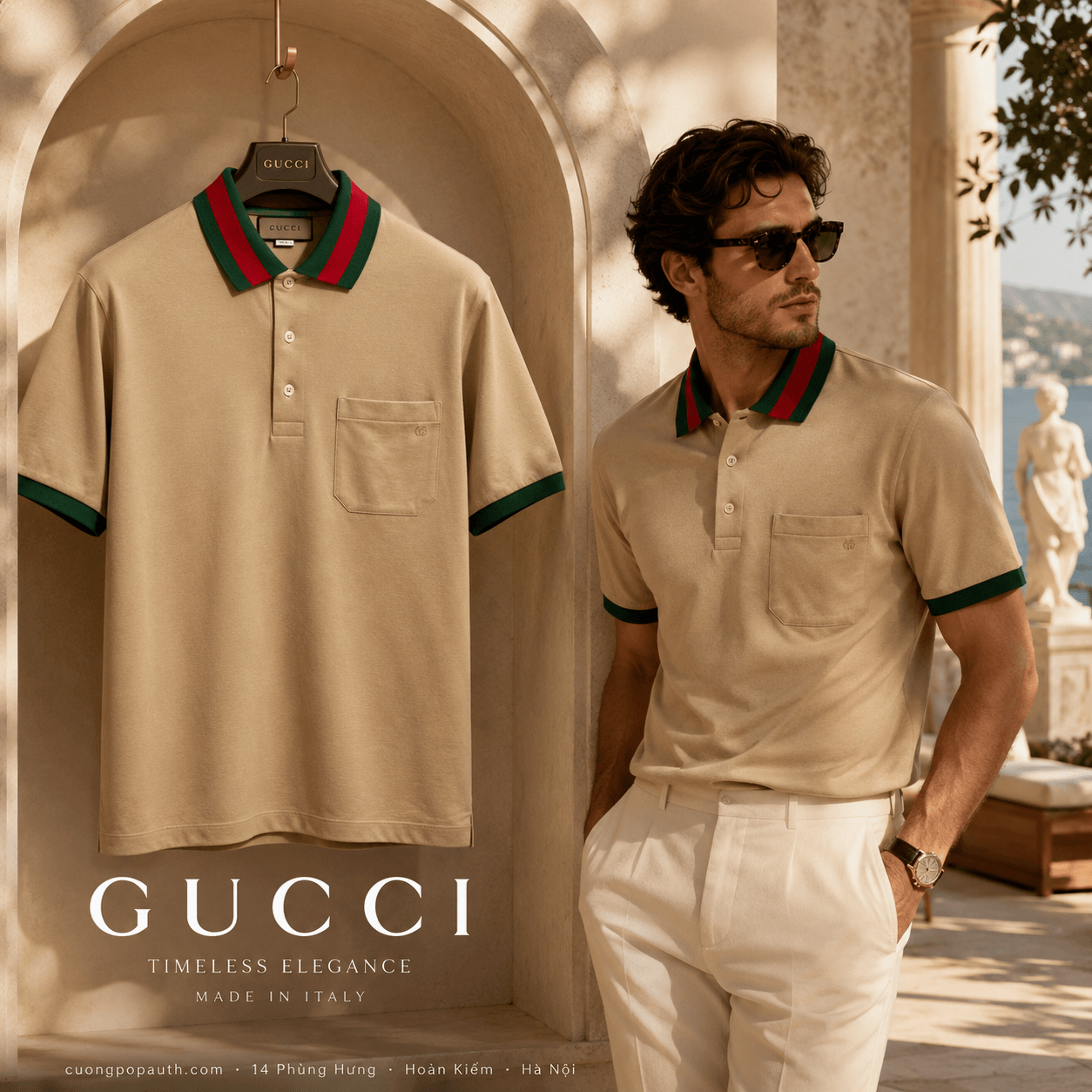 ÁO PHÔNG GUCCI KT06