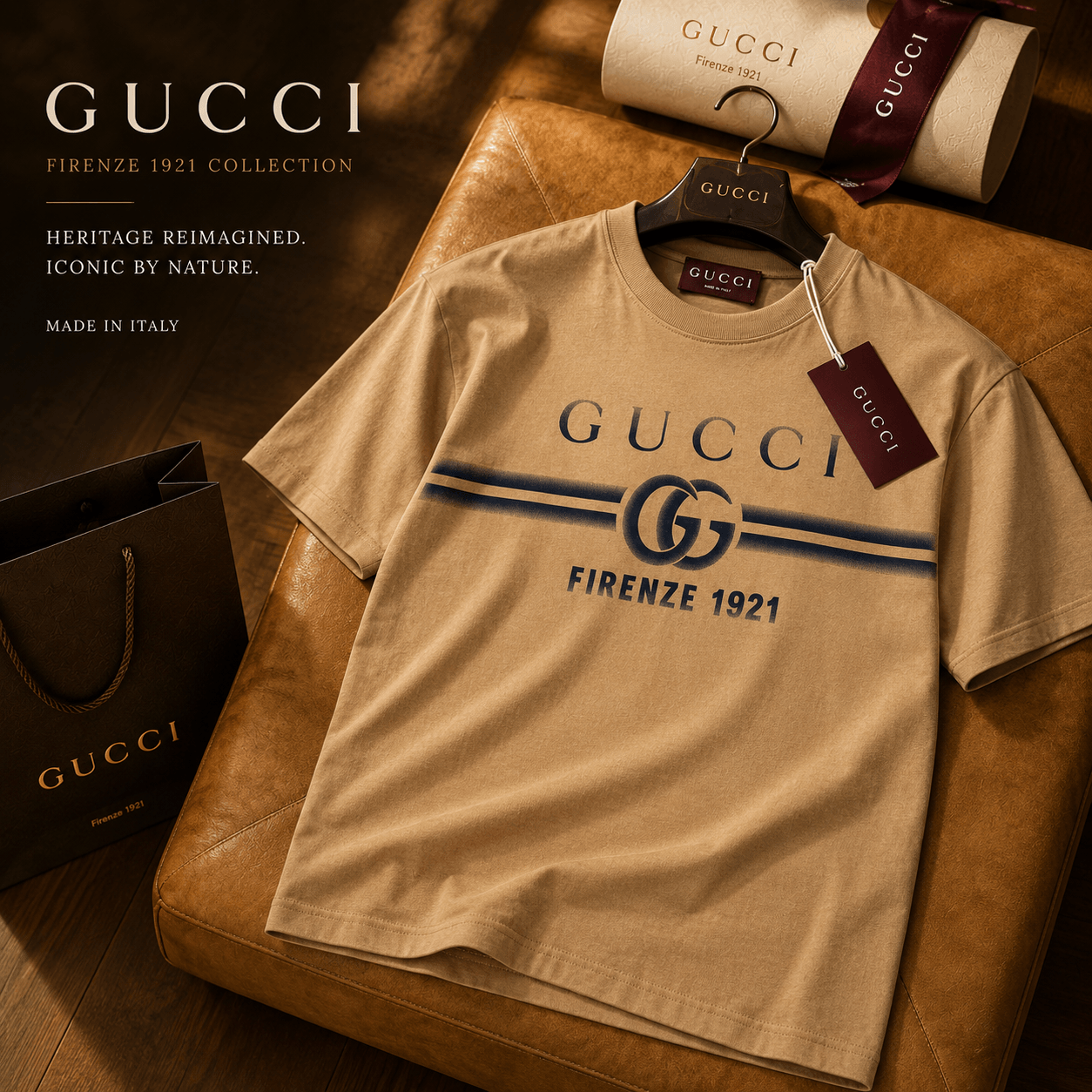 ÁO PHÔNG GUCCI KT17