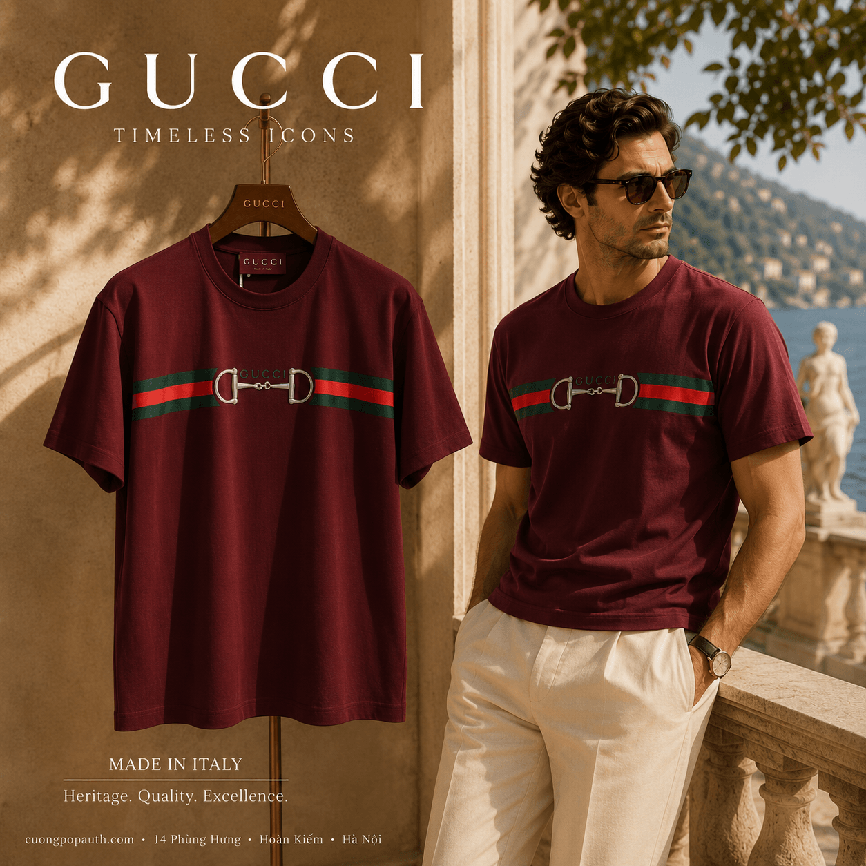 ÁO PHÔNG GUCCI LD05