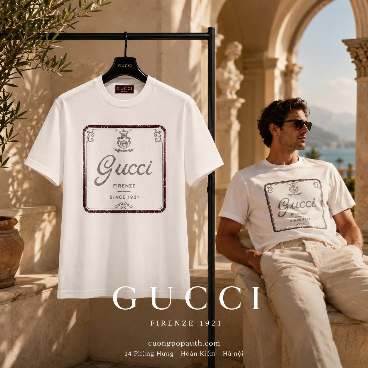 ÁO PHÔNG GUCCI T232