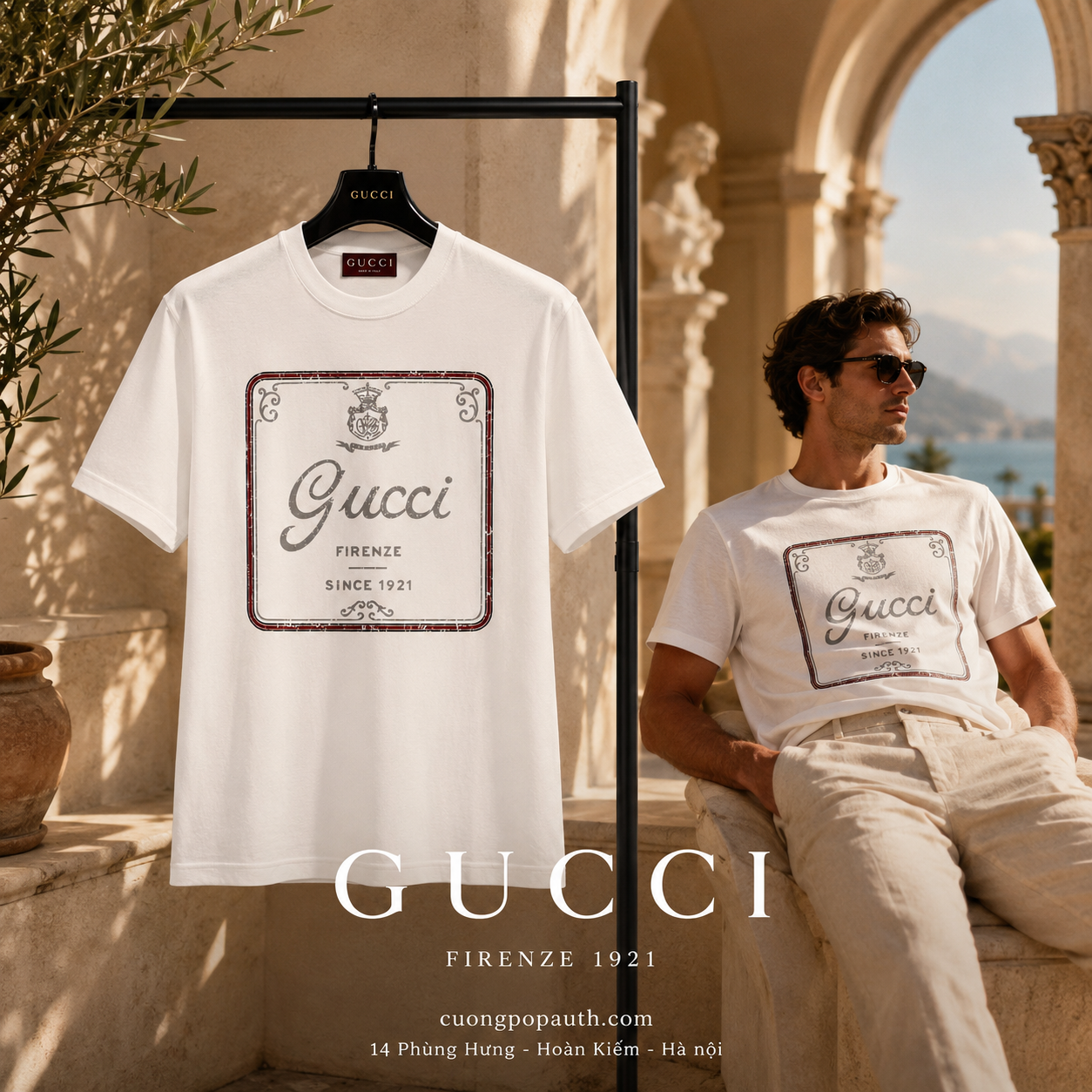 ÁO PHÔNG GUCCI T232
