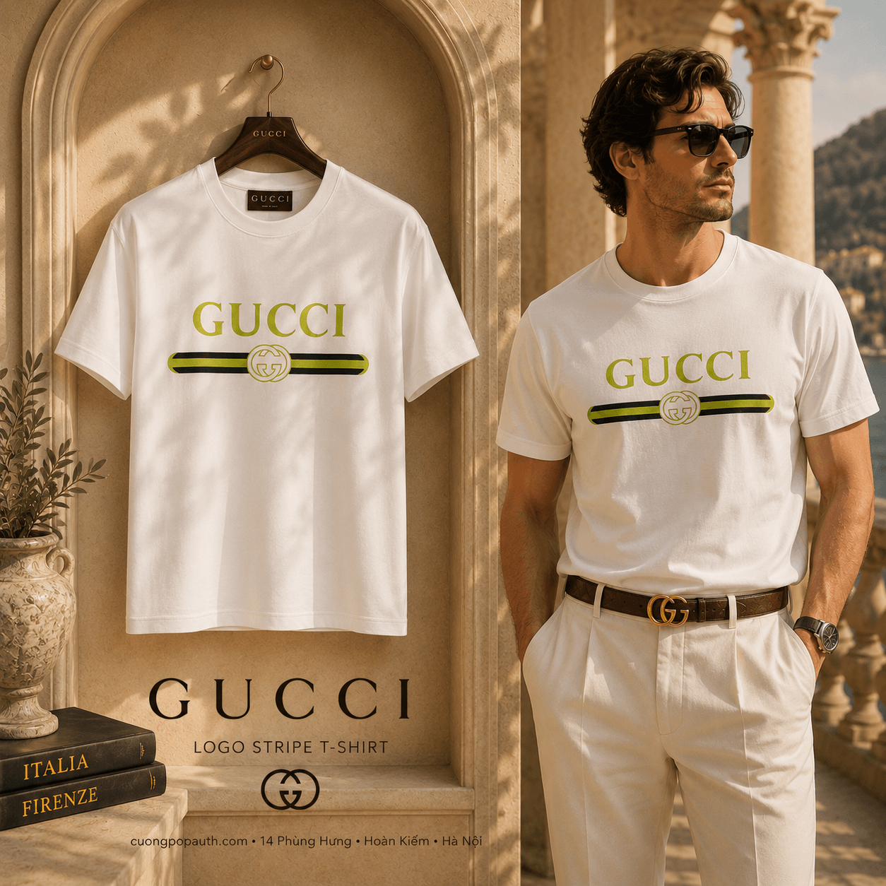 ÁO PHÔNG GUCCI TB07
