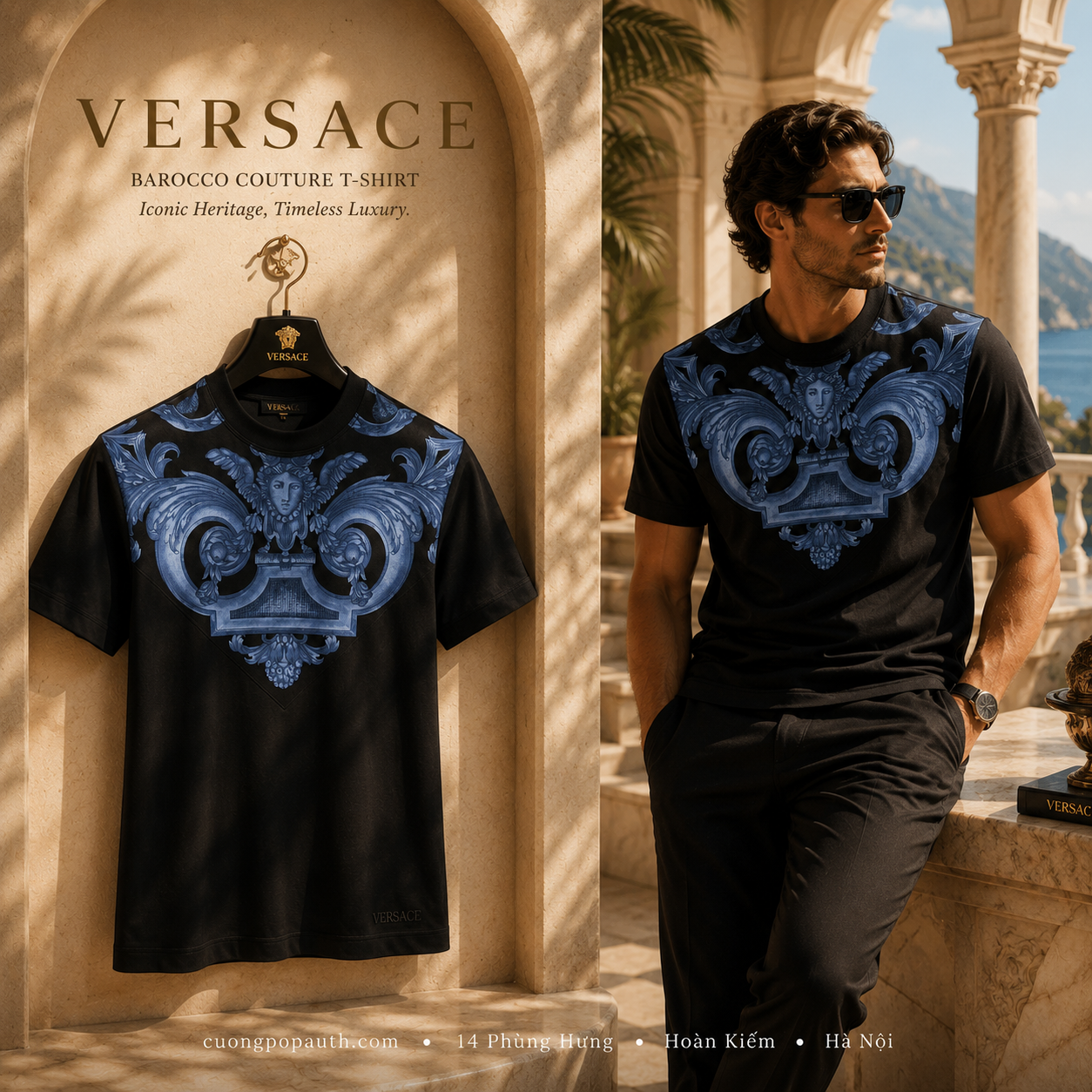 ÁO PHÔNG VERSACE TB31