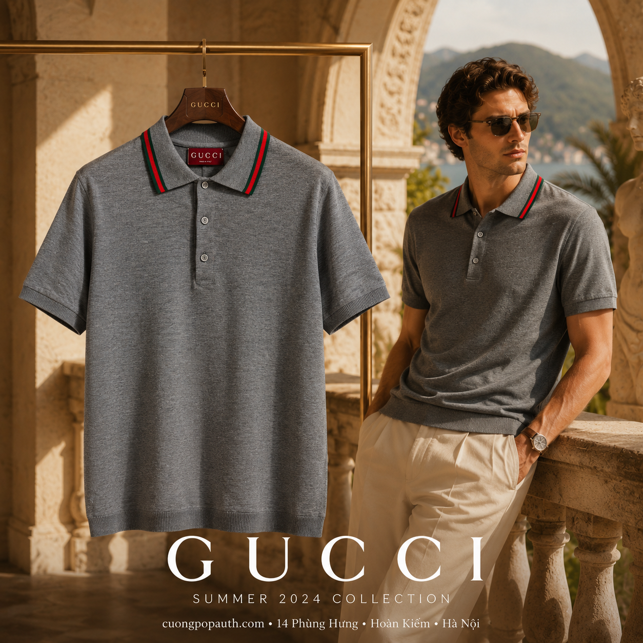 ÁO POLO GUCCI TB38