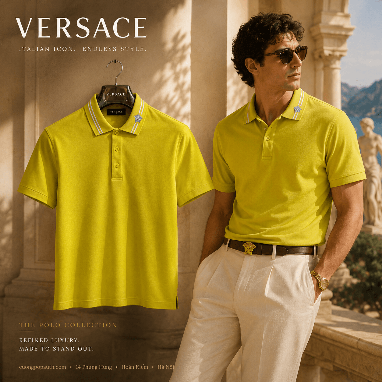 ÁO POLO VERSACE KT14