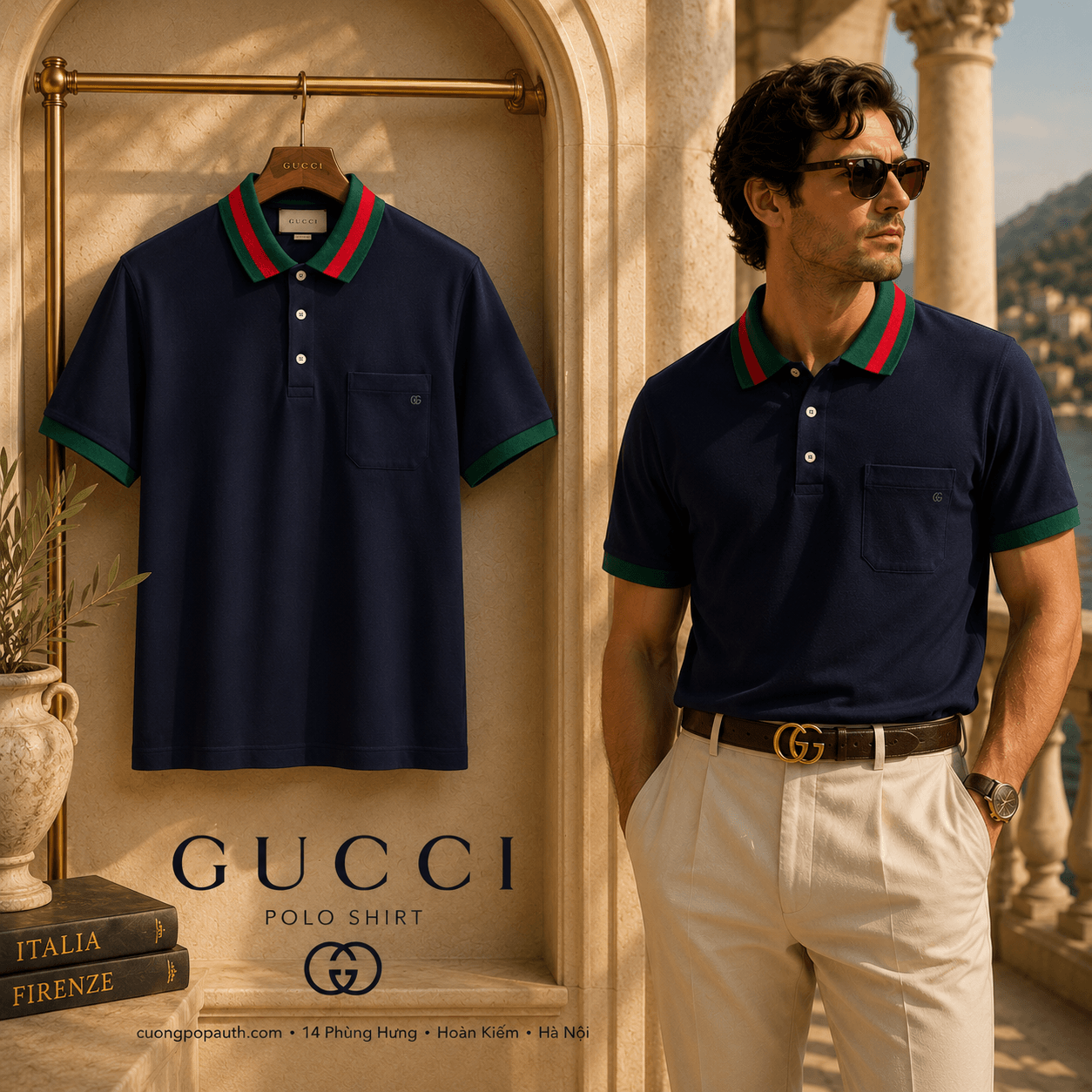 Áo POLO GUCCI TB09