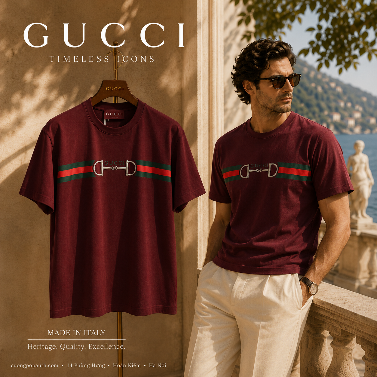 ÁO PHÔNG GUCCI LD05