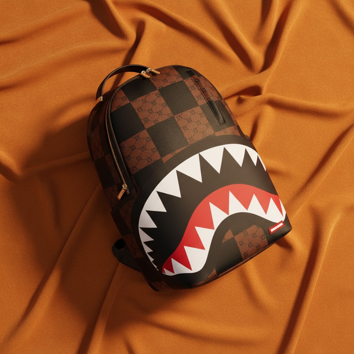 BALO SPRAYGROUND THAT BIG CHECK SHARK BACKPACK