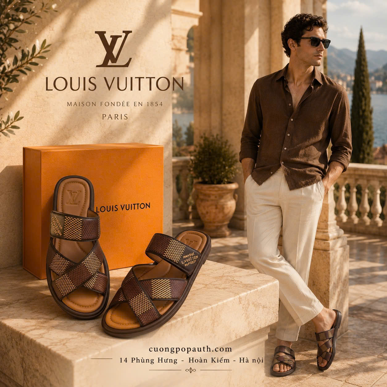 DÉP SANDAL BAHIA LOUIS VUITTON TH8412