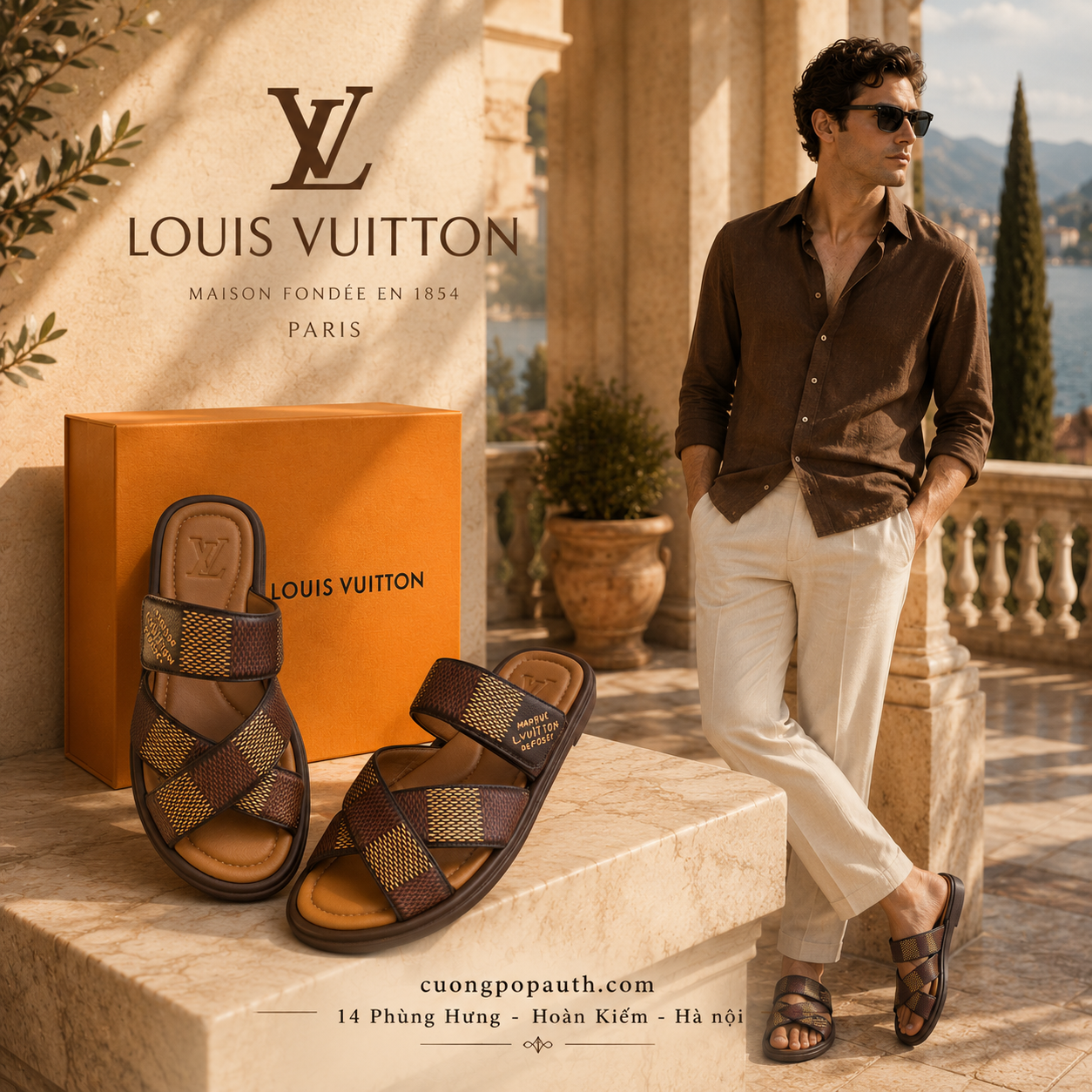 DÉP SANDAL BAHIA LOUIS VUITTON TH8412