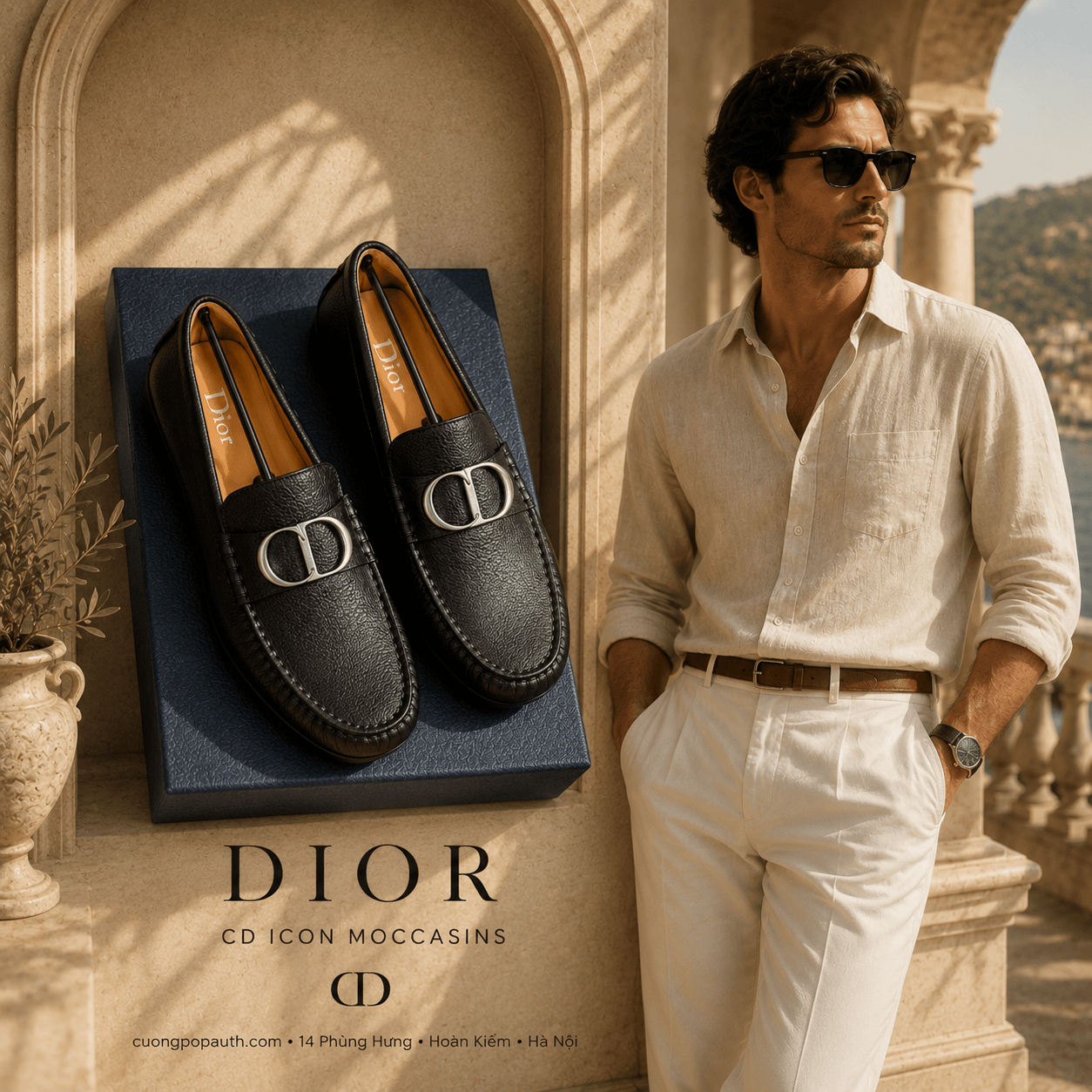 GIÀY MOCA DIOR KT01