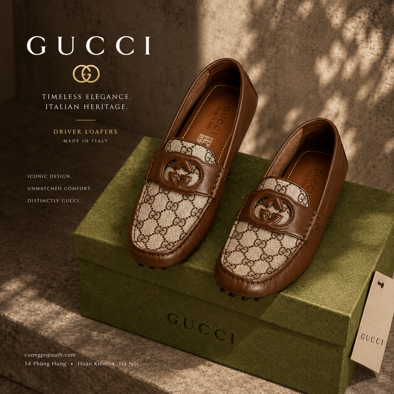 GIÀY MOCCA GUCCI TB16