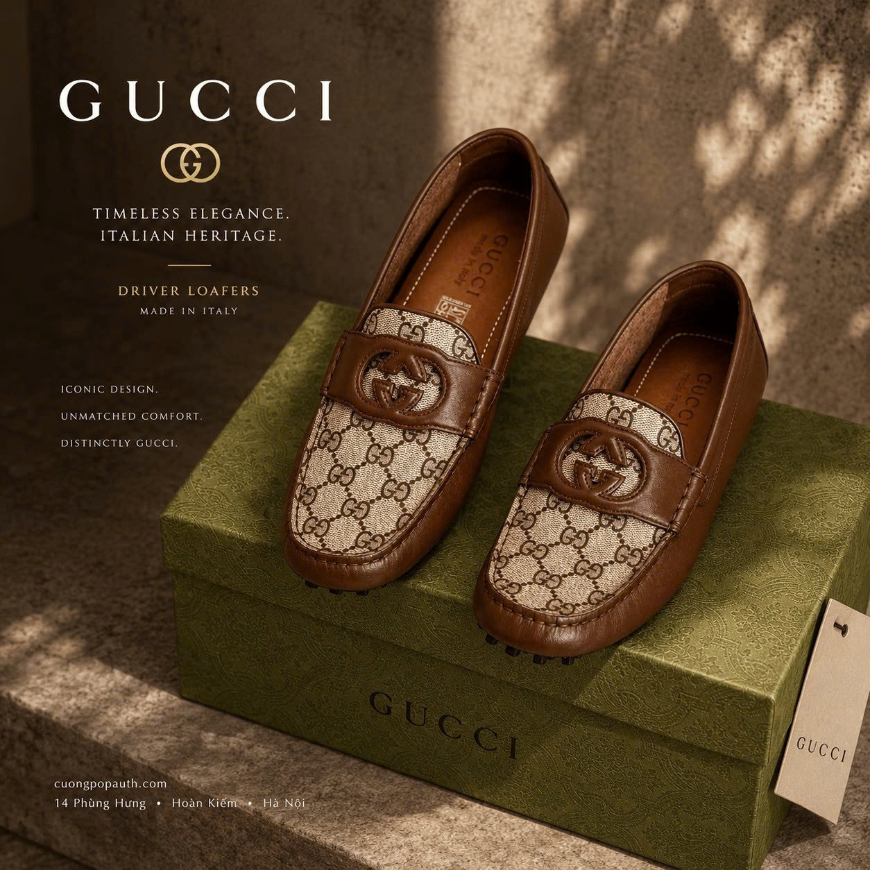 GIÀY MOCCA GUCCI TB16