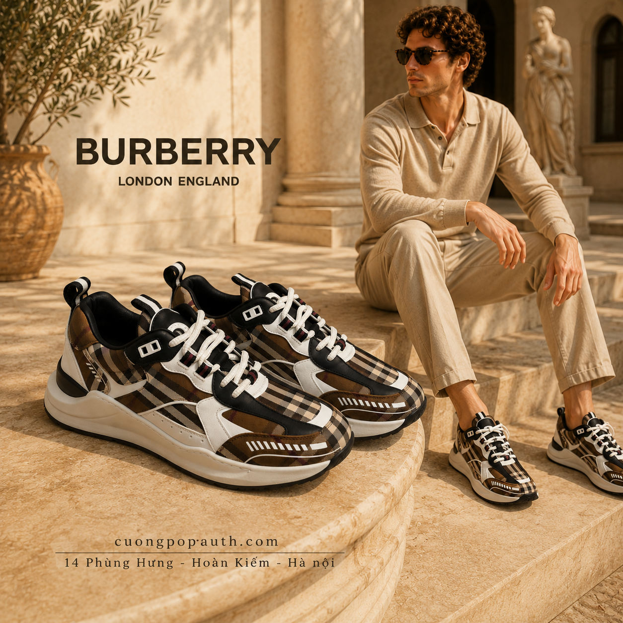 GIÀY SNEAKER BURBERRY L8903