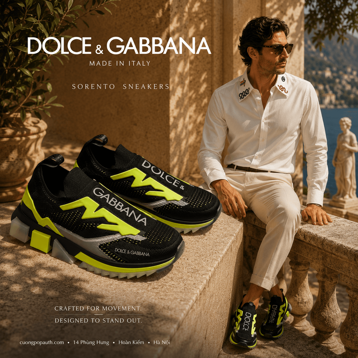 GIÀY SNEAKER DOLCE SORENTO TB13
