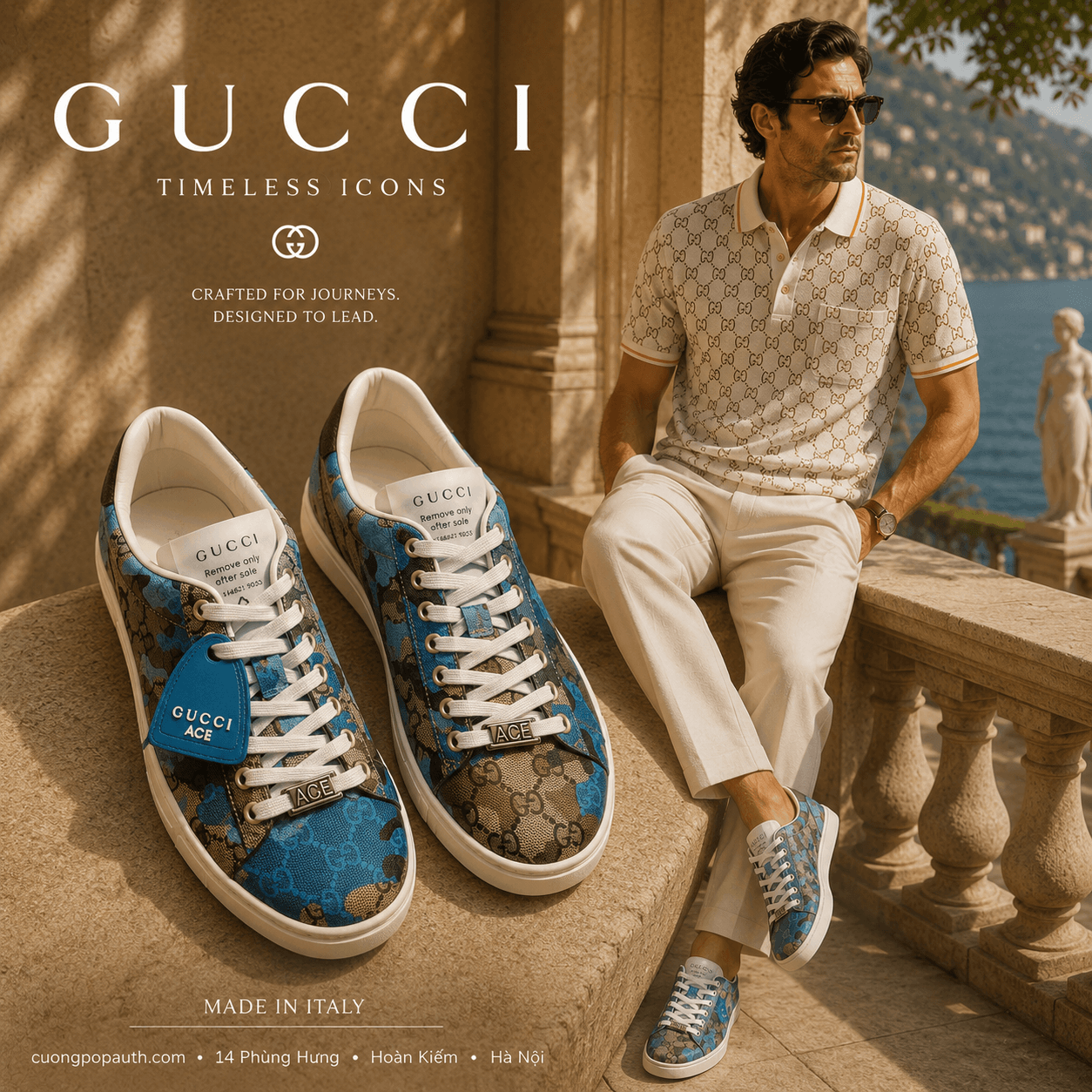 GIAY SNEAKER GUCCI LD10