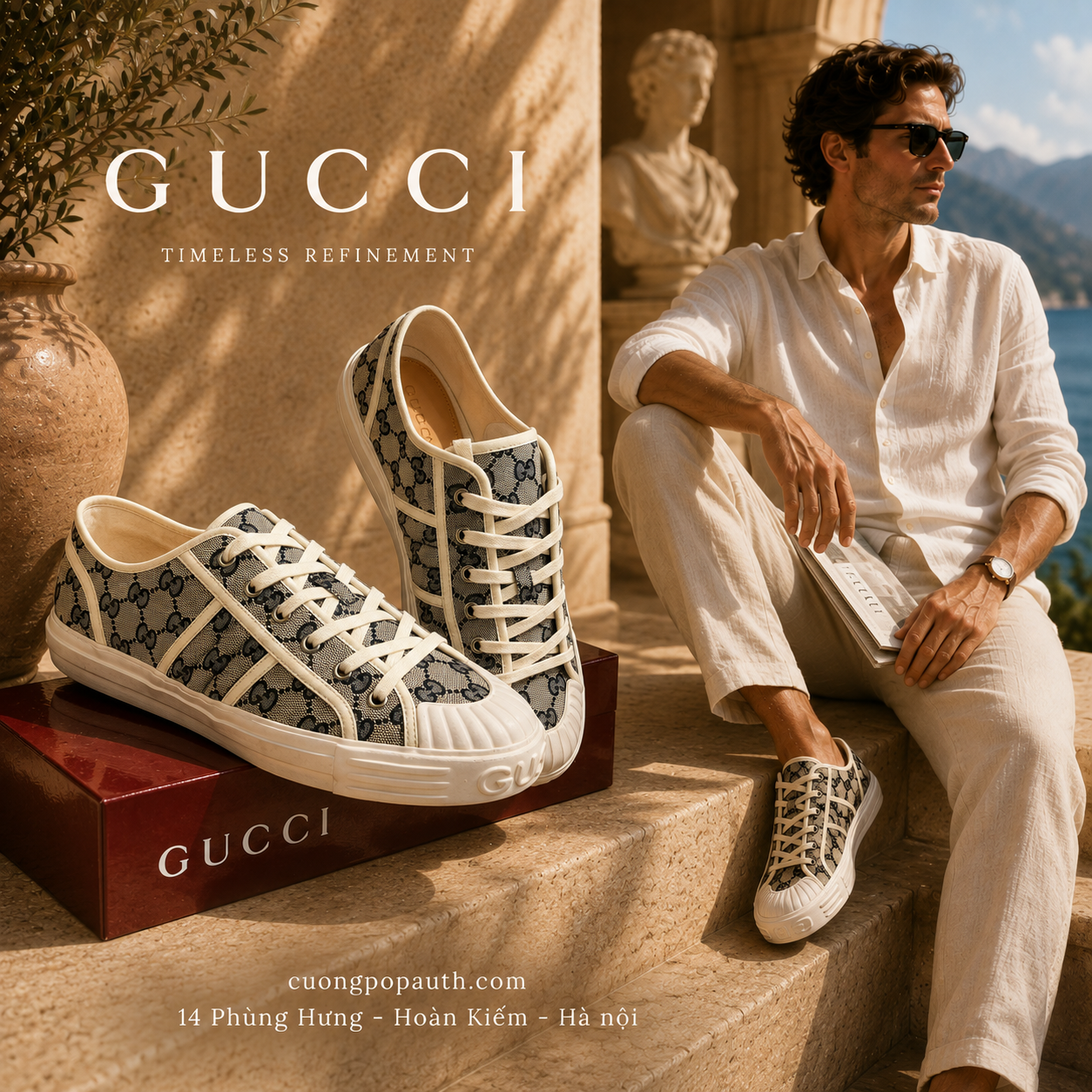 GIÀY SNEAKER GUCCI MONO T521