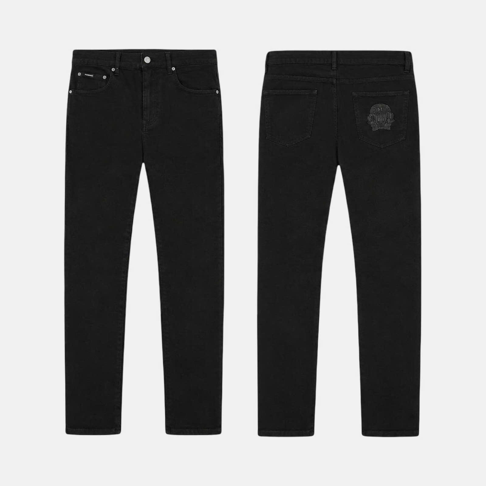 JEAN DOLCE ĐEN THÊU TÚI SAU SKINNY GY07LZ G8OW5 S9001