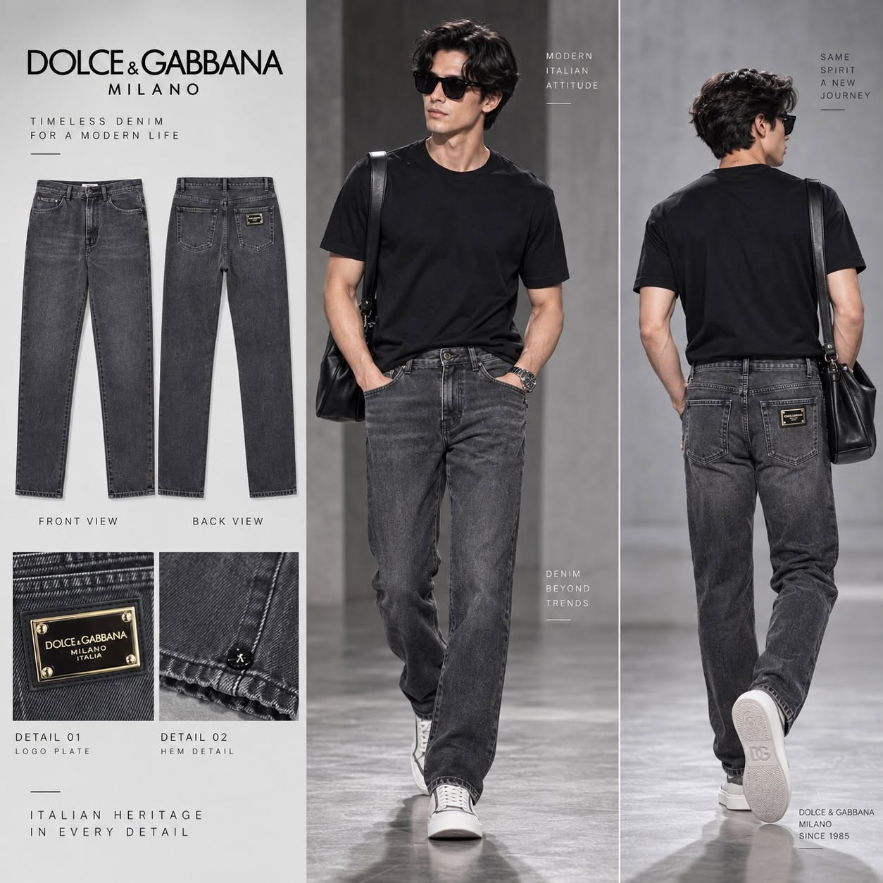 JEAN DOLCE LÔNG CHUỘT TAG GOLD GW87XD G8ED3 S9001