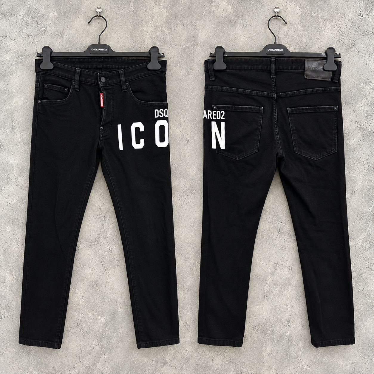 JEAN DSQUARED2 ĐEN ICON LN073 LIKE NEW