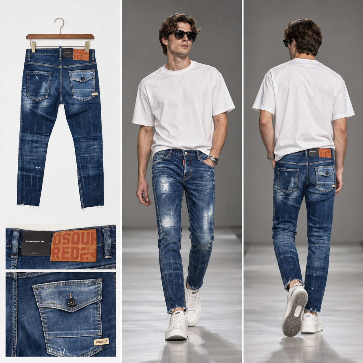 JEAN DSQUARED2 TÚI SKATER SUPER TWINKY S71LB1098 S30789 470