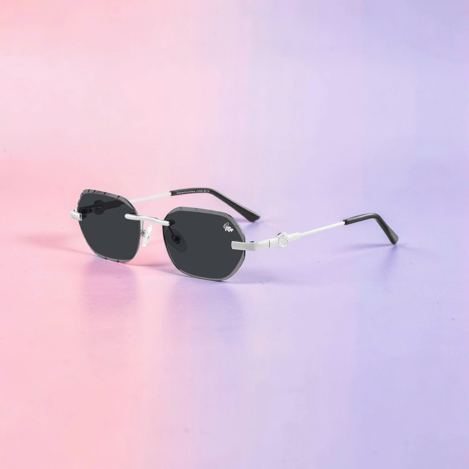 KÍNH BELVOIR DIAMOND CUT WILLOW BLACK|SILVER SIZE 53