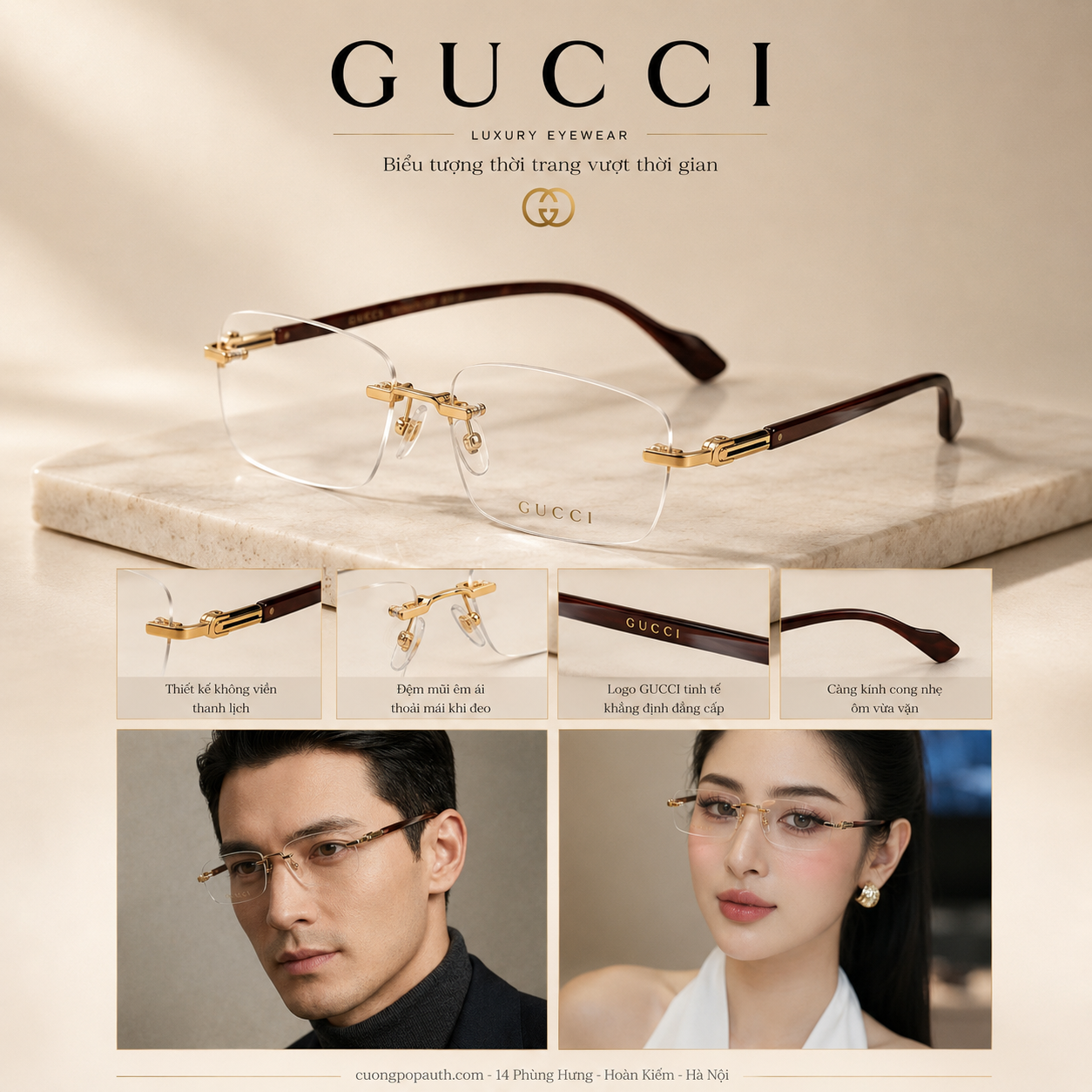 KÍNH GUCCI GG1221O 002 SIZE 56/16/140