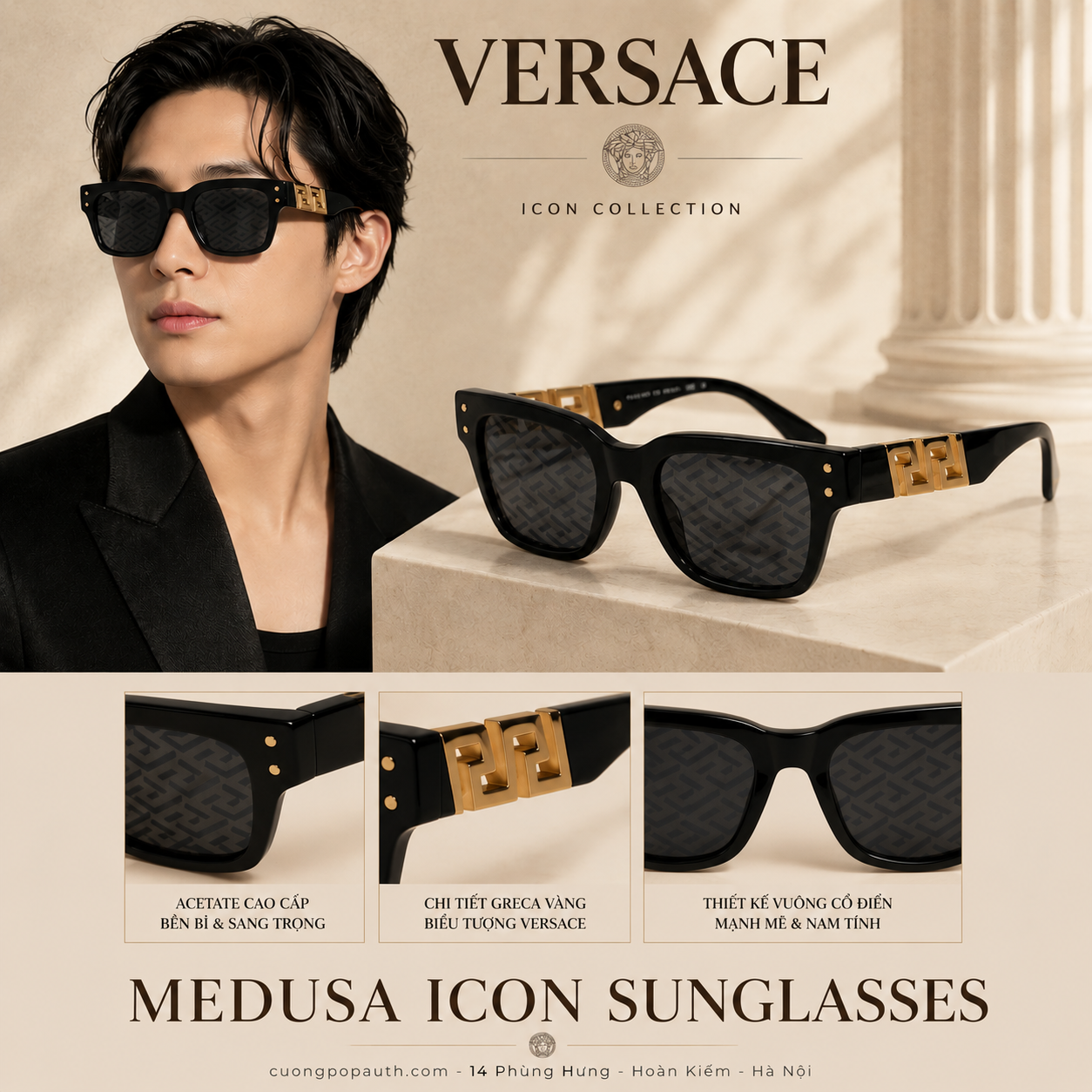 KÍNH VERSACE VE4421 SIZE 52