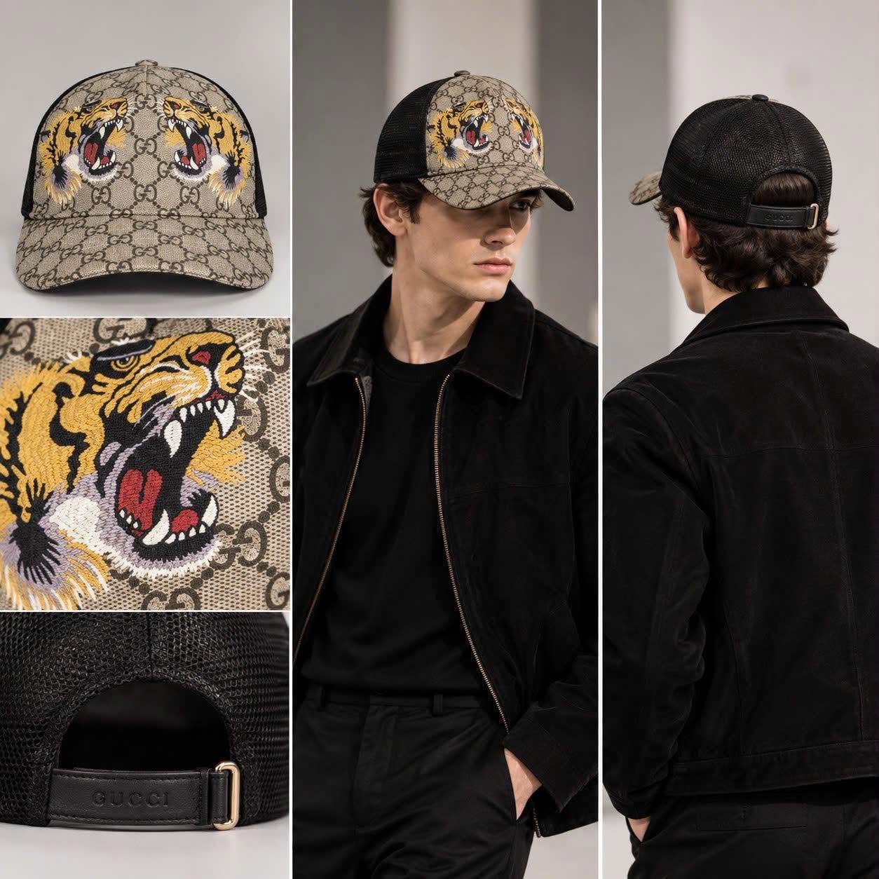 MŨ GUCCI TIGER 426887 4HB13 2160