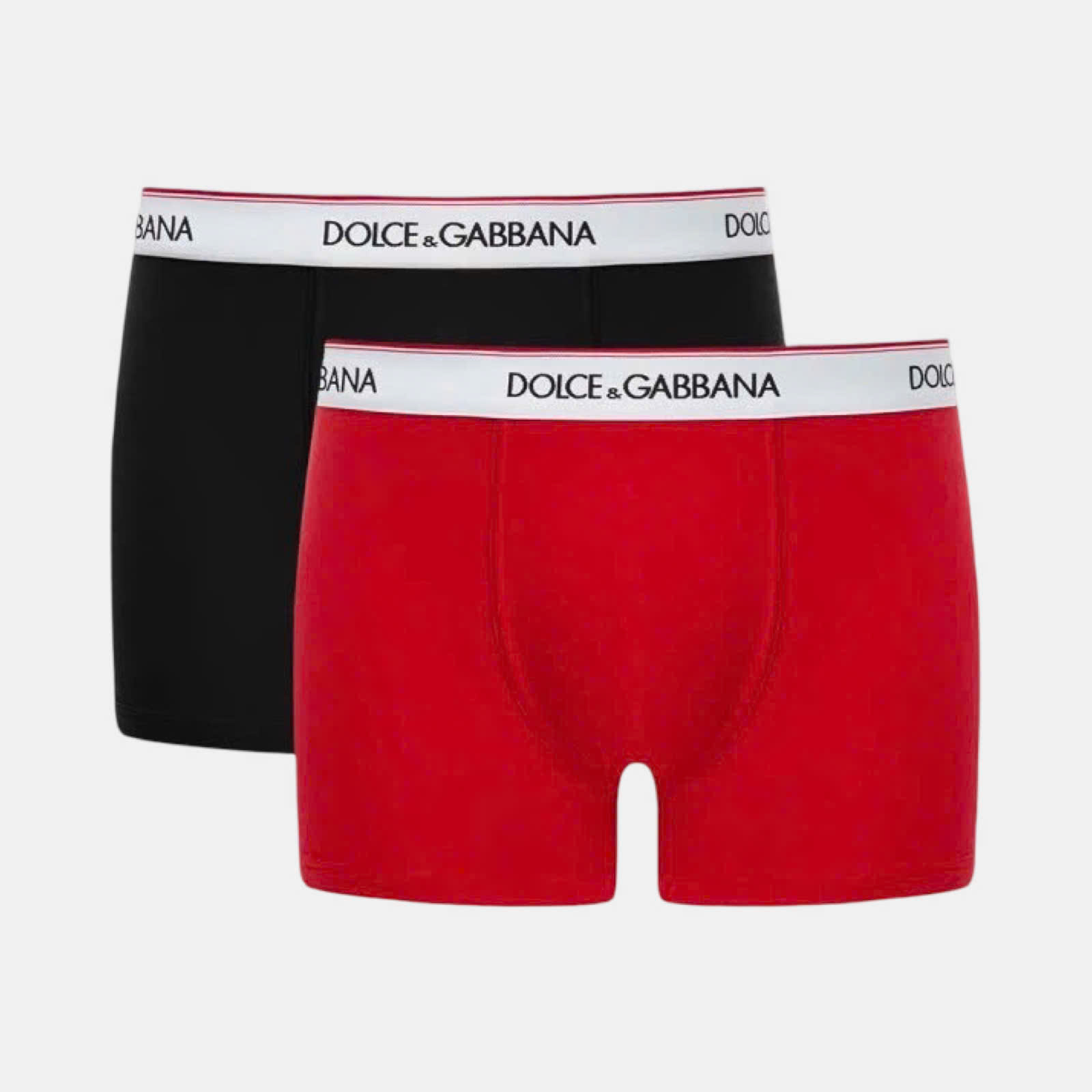 PACK 2 XỊP DOLCE ĐỎ ĐEN ĐAI TRẮNG M9D62J OUAIG