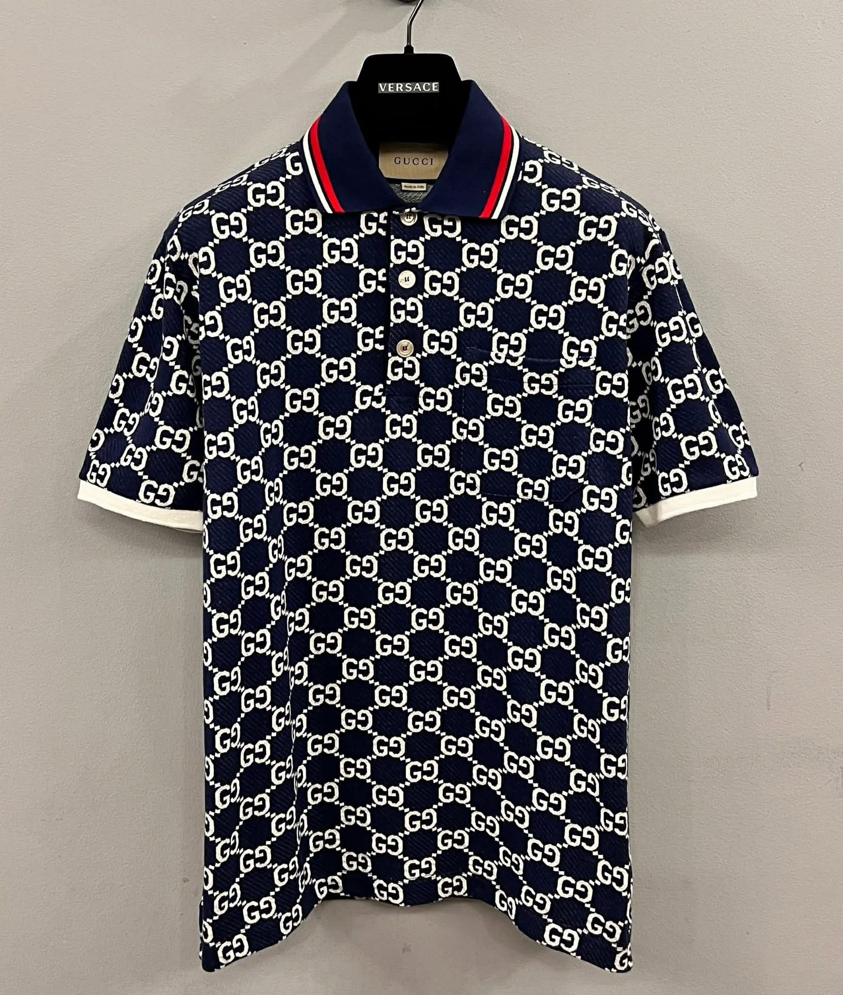 POLO GUCCI GG JERSEY JACQUARED 768636 XJF49 4492