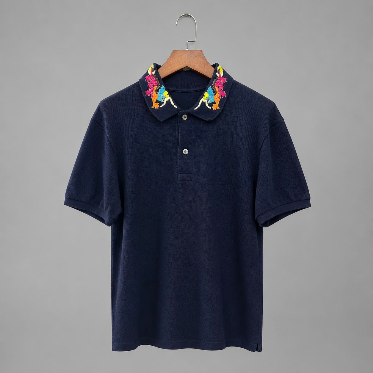 POLO GUCCI NAVY LN062 LIKE NEW