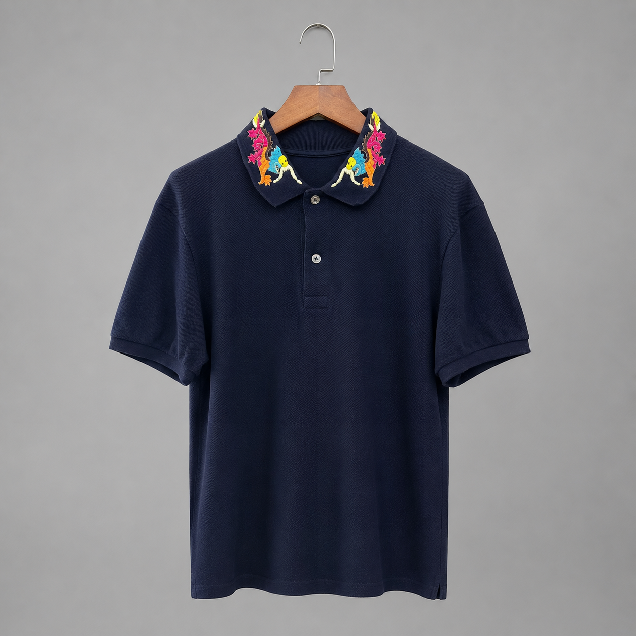 POLO GUCCI NAVY LN062 LIKE NEW