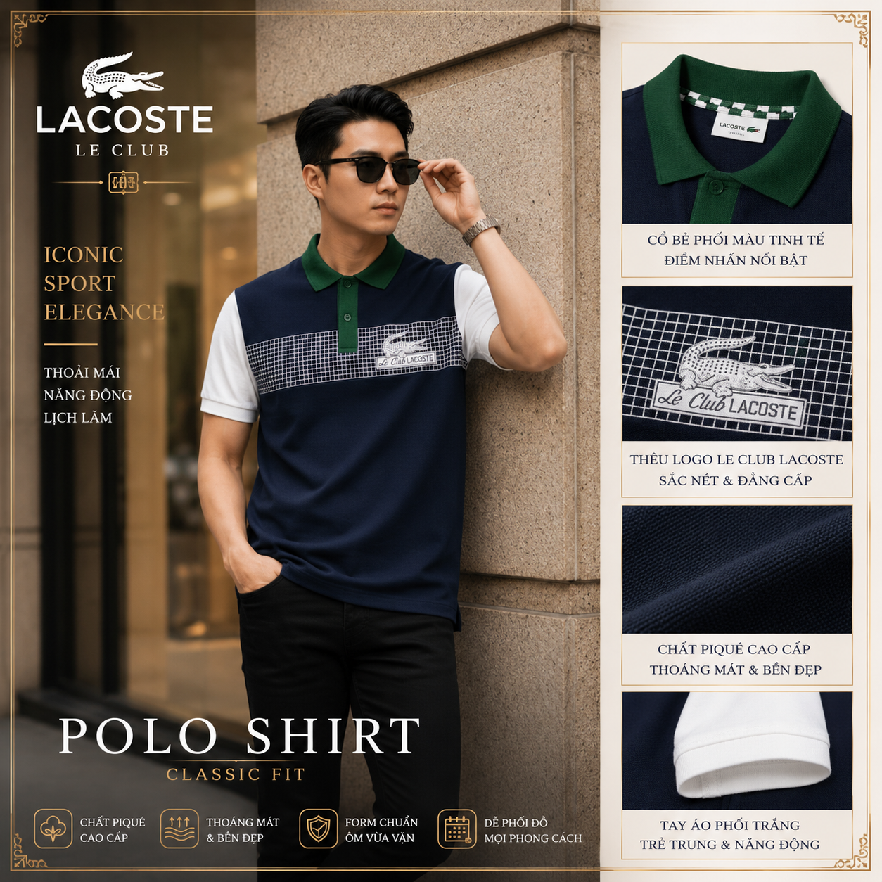 POLO LACOSTE PH7822 51 E3L