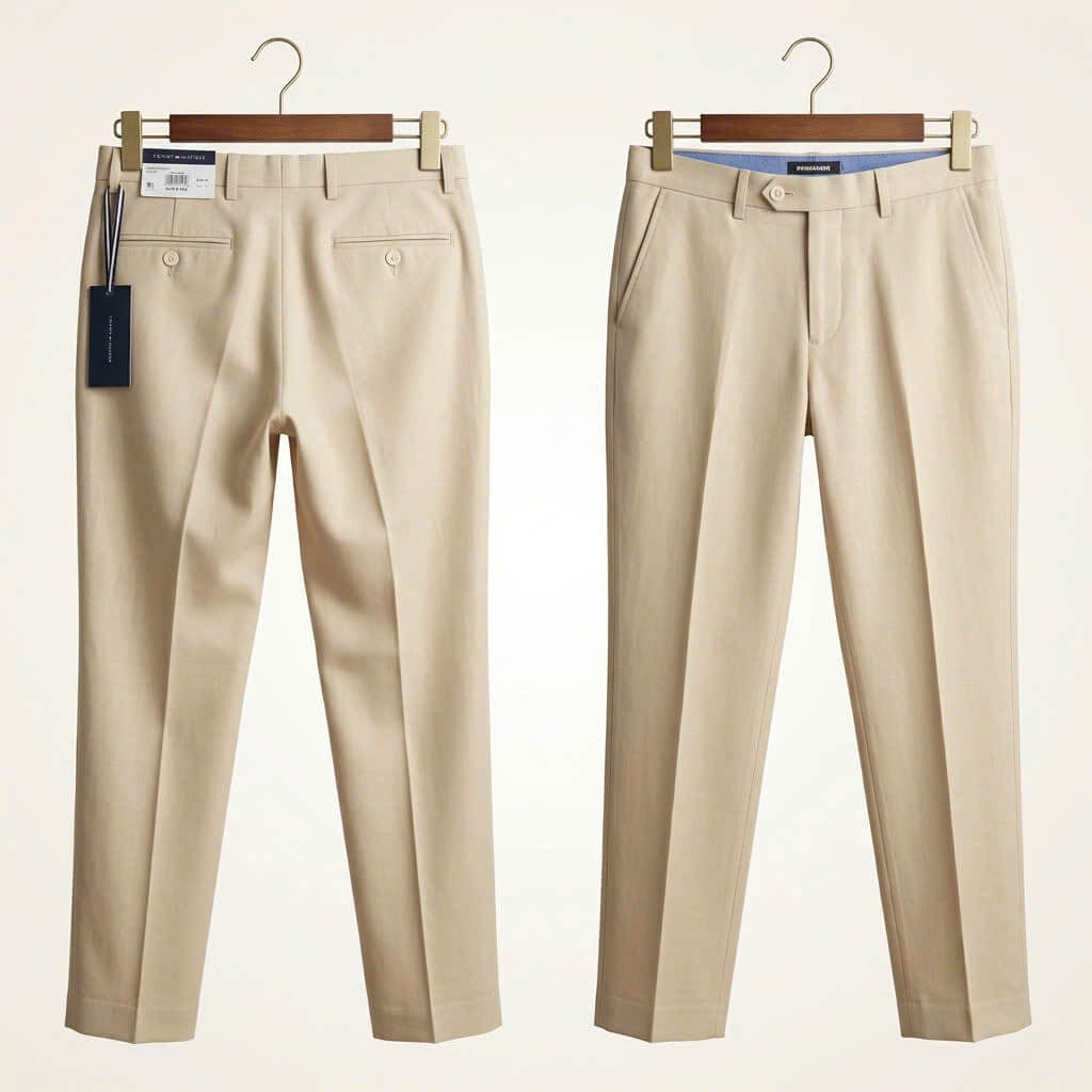 QUẦN ÂU TOMMY LIGHT TAN HATHPA0L0024