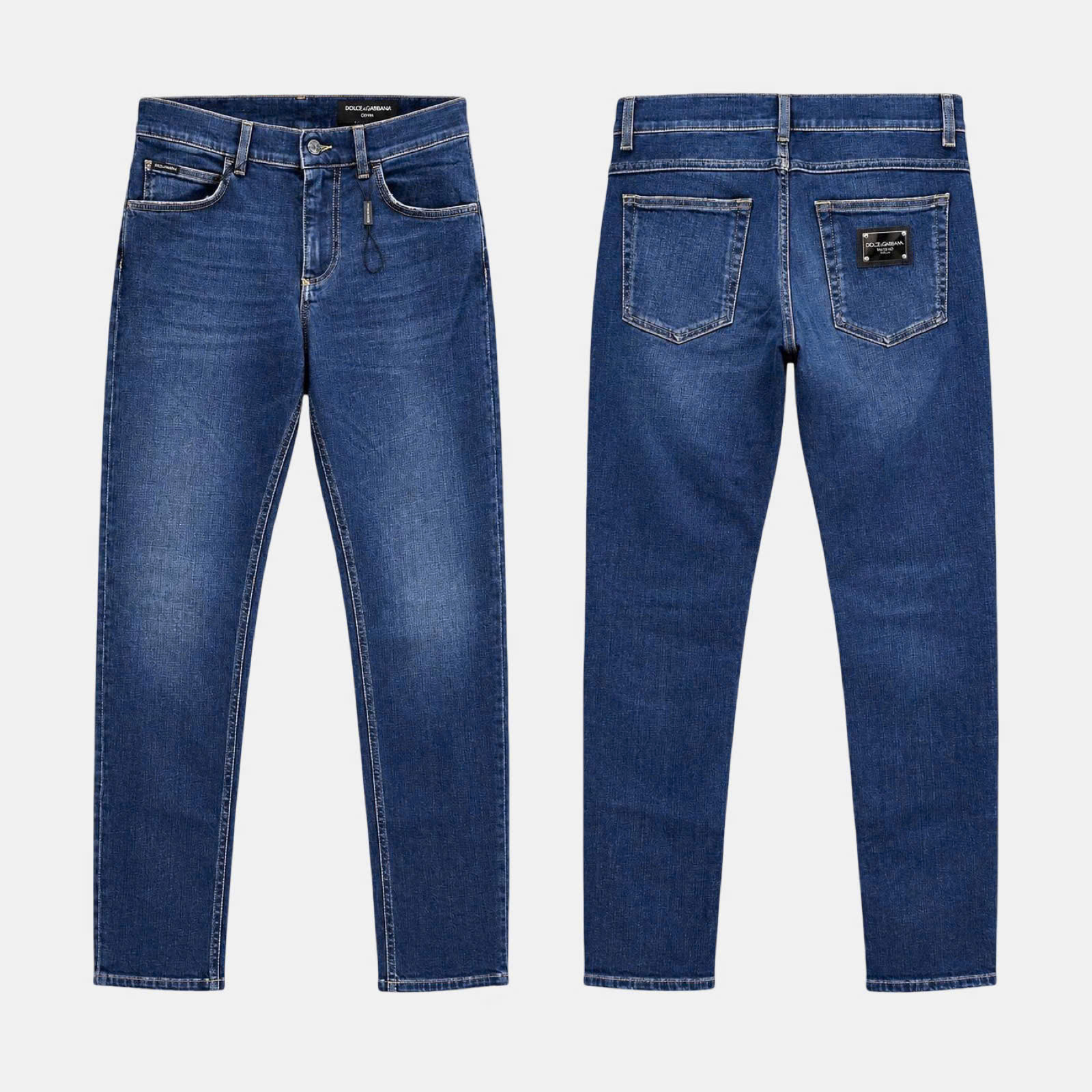 QUẦN JEAN DOLCE XANH TAG SPORT REGULAR GYJCCD G8PO9